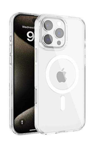 TeknoKapsül حافظة جوكو آيفون 16 برو جليم PC صلبة ماجسيف - شفافة