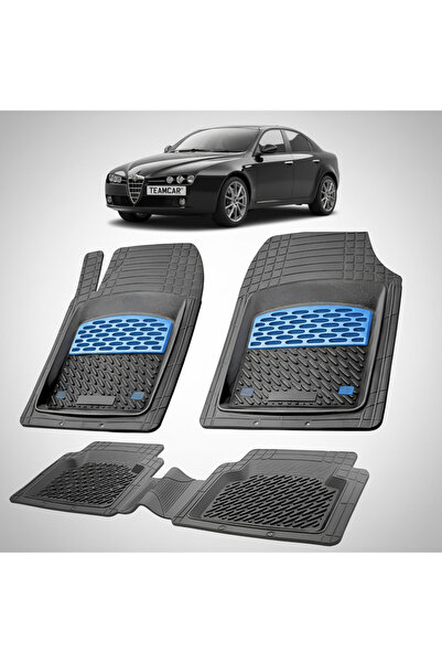 TEAMCAR Πατάκια δαπέδου συμβατά με Alfa Romeo 159 Sedan Facelift 2008-2011 | ...