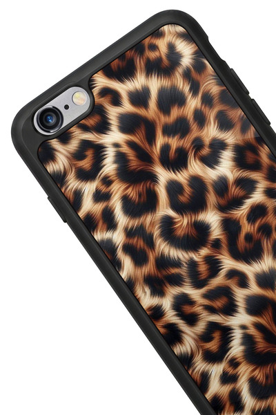 Snacase Glossy Premium Case with Leopard Design for iPhone 6 Plus Compatible