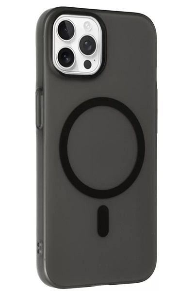 TeknoKapsül غطاء جوكو آيفون 15 برو ماكس تونا PC Slim Magsafe - أسود