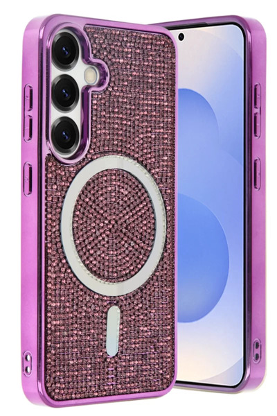 TeknoKapsül غطاء جوكو لهاتف سامسونج جالاكسي S23 FE هيلين ماجسيف - بنفسجي عميق