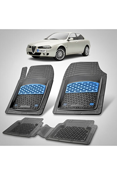 TEAMCAR Αλφά Ρομέο 156 Σεντάν Φέισλιφτ 2 Πατάκια Αυτοκινήτου Συμβατά με 2000-...