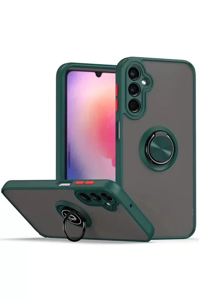 Beta Moda Hub Newface Samsung Galaxy A17 5g Montreal Ring Silicone Cover - Green