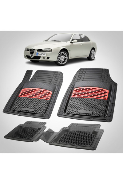 TEAMCAR Αλφά Ρομέο 156 Σεντάν Φέισλιφτ 2 Συμβατά Πατάκια Δαπέδου 2000-2003 | ...