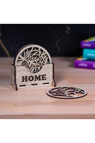 Creators of Crafts Glass Holder - Rustic, 6 Pieces, 8 Cm