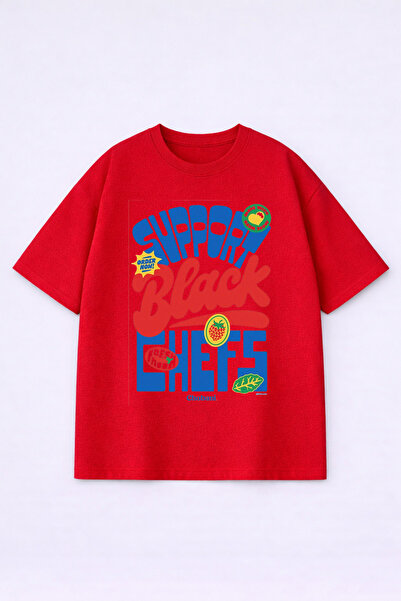 LORVEX Oversize Unisex T-Shirt 100% Cotton Printed T-Shirt Comfortable Fit