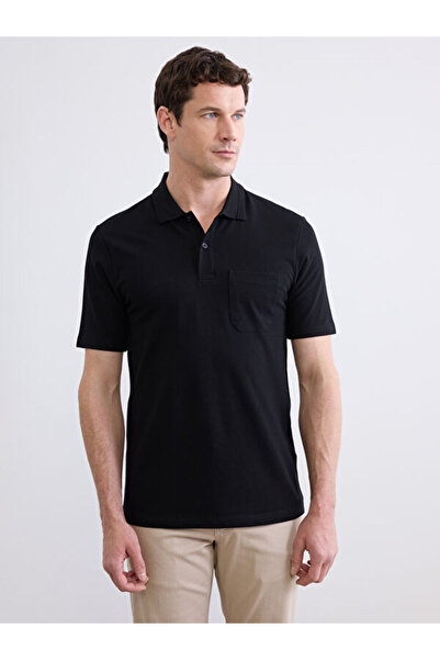 LC Waikiki Men's T-Shirt with a Roba Collar from Uzg Store for Style Enthusiasts