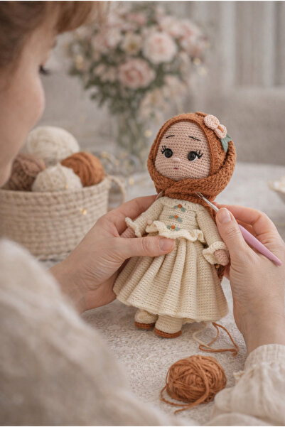 Erzi El Yapımı Amigurumi Bebek 30 Cm