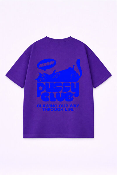 LORVEX Υπερμεγέθη μπλουζάκι unisex από 100% βαμβάκι με στάμπα, άνετη εφαρμογή