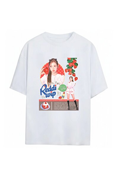 SVART WEAR تي شيرت كانغ يو-ها كيه بوب للجنسين مقاس كبير 100% قطن