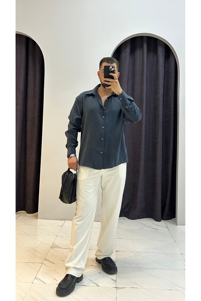 MERVENS Oversize Modal Shirt