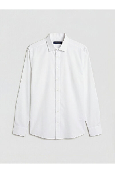 LC Waikiki Ανδρικό πουκάμισο Gabardine σε κανονική εφαρμογή, χρώμα εκρού, από...