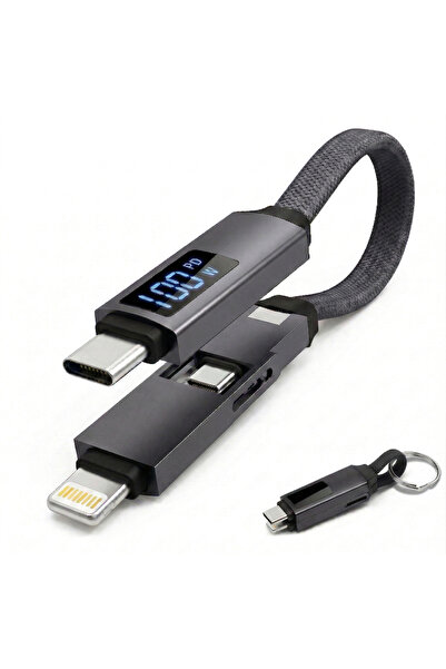 Wyred by Monga Cablu magnetic de date și încărcare 3 în 1 - Wyre Smart, Afișa...