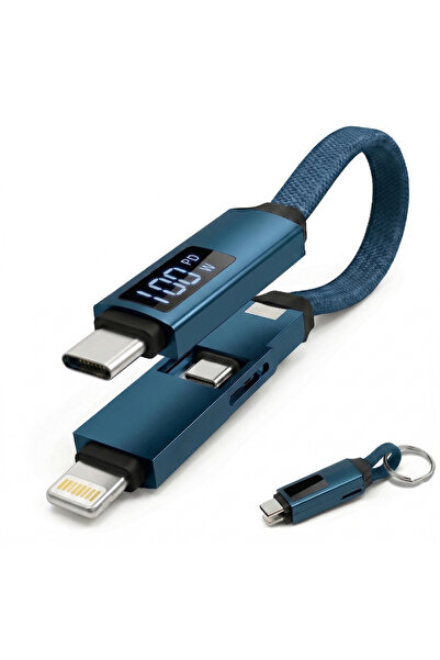 Wyred by Monga Cablu magnetic de date și încărcare 3 în 1 - Wyre Smart, Afișa...