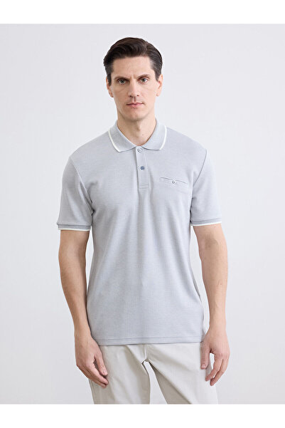 LC Waikiki Nevavm with a Difference Polo Collar Men's T-Shirt