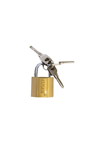 ECOL PADLOCK Gusam Lacăt din oțel de înaltă securitate 32 mm cu 3 chei