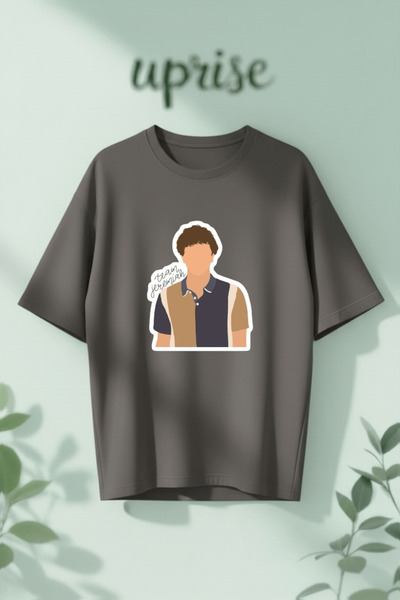 Vordevia Team Jeremiah the Summer I Turned Pretty Printed Cotton Oversize T-S...