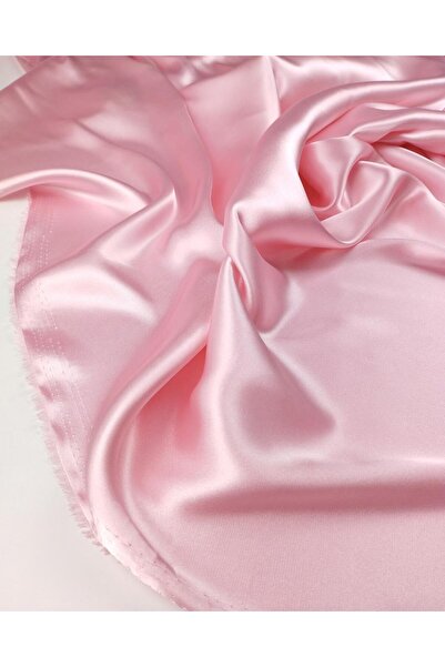 Kumaş Parça Light Pink Satin 145X245Cm