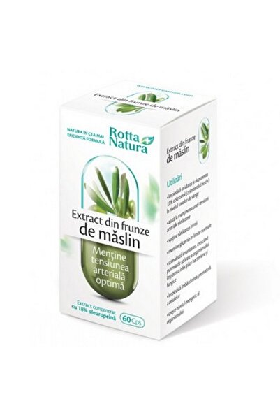 Rotta Natura Extract Frunze de maslin 60 Capsules,