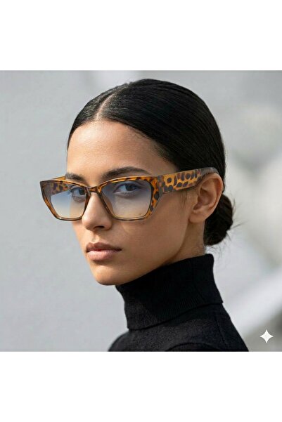 Ticarto Women's Leopard Pattern Sunglasses Tctgt002506G0355