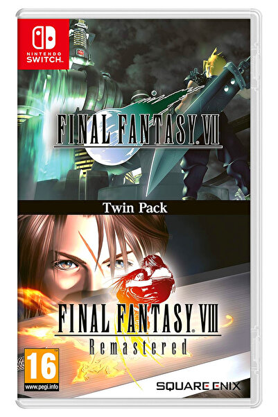 nintendo switch Final Fantasy VII & Final Fantasy VIII Remastered – Twin Pack - FİZİKİ KARTUŞ GÖNDERİLİR