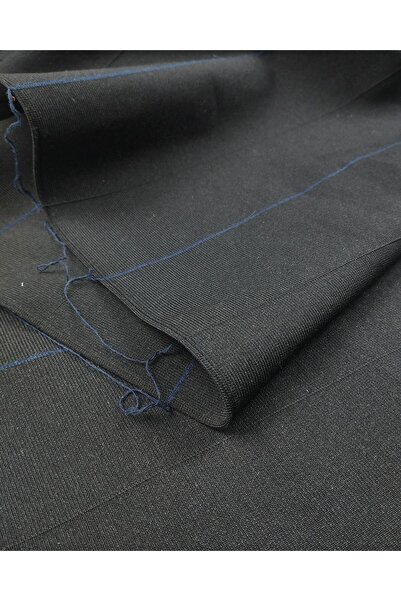 Kumaş Parça Ribana in Black Color 90X170Cm