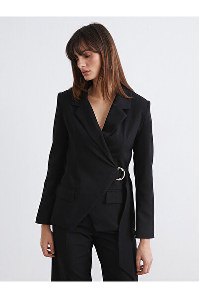 LC Waikiki Peak New Season Double-Breasted Lapel Women's Blazer Jacket