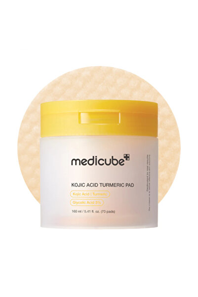 Medicube Kojic Acid & Turmeric Pads - 160ml (70 Pads)