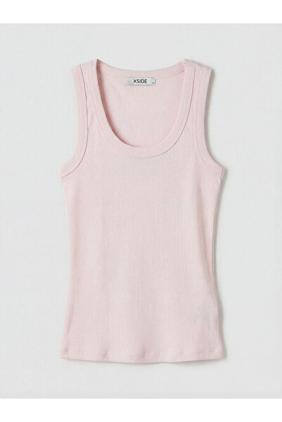 LC Waikiki Rmz Gi̇yi̇m Farkiyla U Roba Collar Women's Undershirt