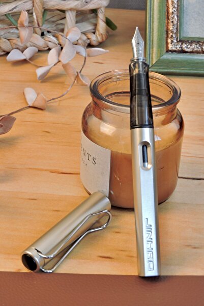 Nova Crafts Gold Pistonlu Jinhou Pistonlu Dolma Kalem ( Mürekkepsiz )