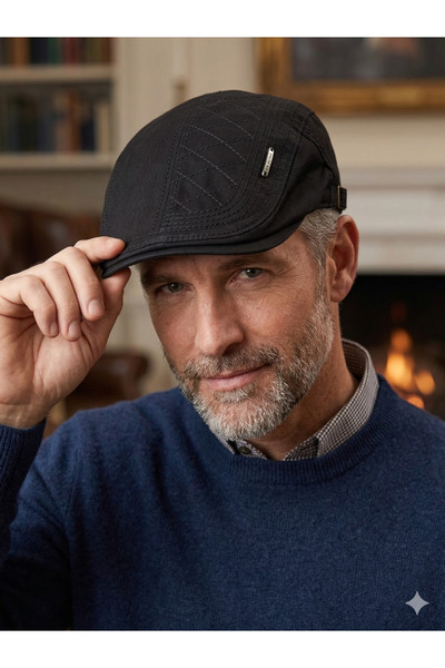 PIECE SIGNATURE 100% Cotton, Adjustable, Accessory-Enhanced Gabardine Golf Ha...