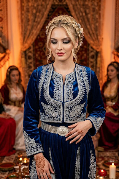 Kaftan Collection Silver Metal Belt