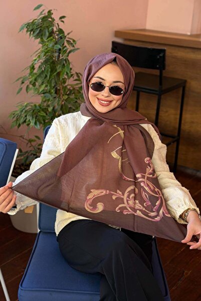 ipekevi Tensoft Shawl 02389 Bitter Brown