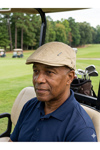 PIECE SIGNATURE 100% Cotton, Adjustable, Accessory-Enhanced Gabardine Golf Ha...