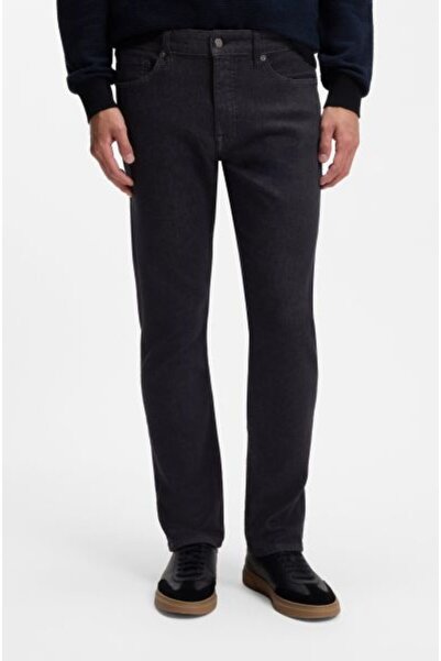 BOSS SİYAH ERKEK SLIM JEAN PANTOLON