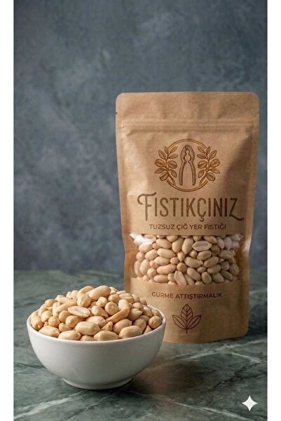 FISTIKÇINIZ 500 Gr yer fıstığı çiğ tussuz yeni mahsül