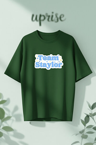 Vordevia Team Staylor Steven Taylor Tricou supradimensionat din bumbac imprim...