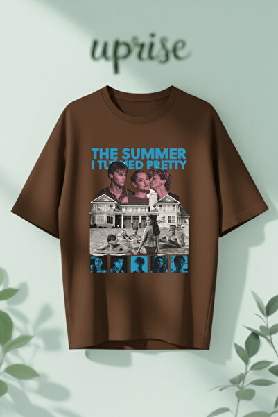 Vordevia The Summer I Turned Pretty Printed Cotton Oversize T-Shirt