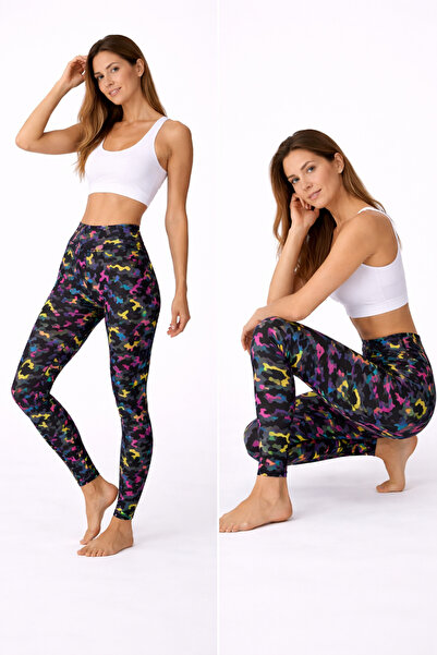 JOLT Women's Patterned Long Tights Model No: 081