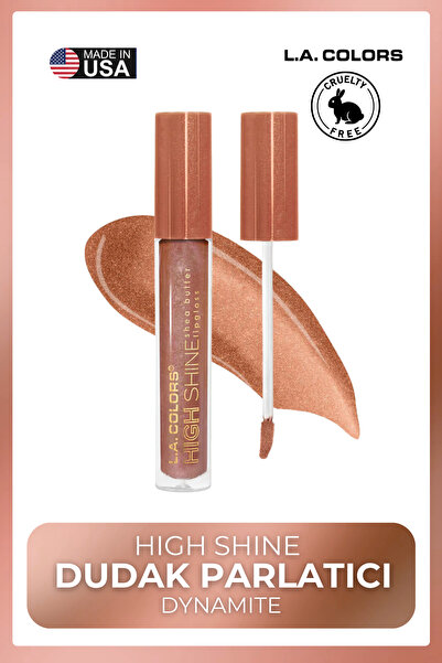 L.A Colors High Shine Dudak Parlatıcı - Uzun Süre Kalıcı Kristal Işıltılı Lip...
