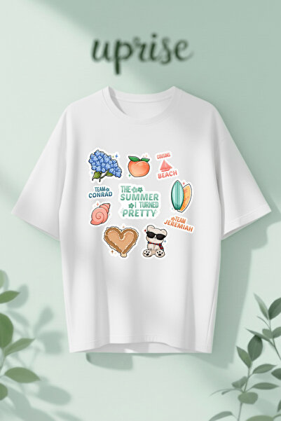 Vordevia Το μπλουζάκι  "The Summer I Turned Pretty " από βαμβάκι με στάμπα, σ...