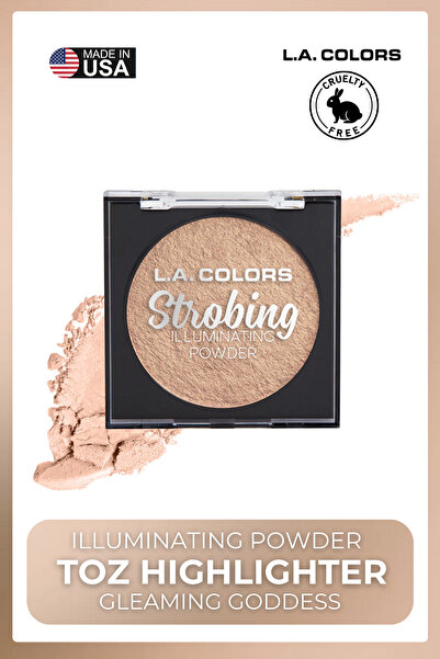 L.A Colors Illuminating Powder - Cilde Işıltı ve Canlılık Katan Toz Highlight...