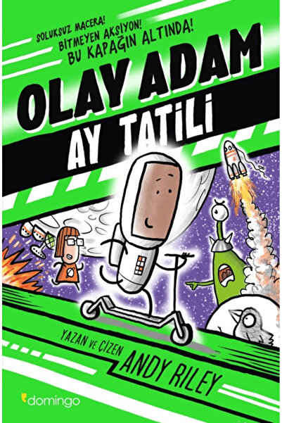 Domingo Yayınevi Olay Adam: Ay Tatili / Andy Riley / / 9786051984377