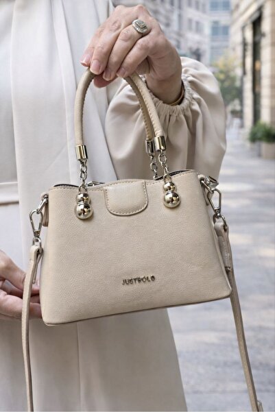 Just Polo Original Women's 4-Section Hand and Shoulder Bag (18X22 cm)