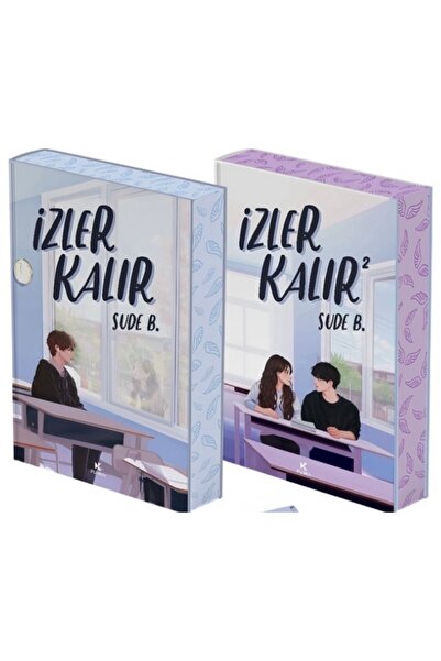 Pukka yayınları KENAR BOYAMALI İZLER KALIR 1-2 CİLTLİ SET-SUDE B.