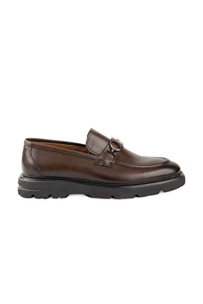 Pegia Buckle Leather Men's Shoes Dg5038