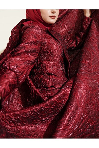 Burcia Embossed Pattern Jacquard Skirt Suit