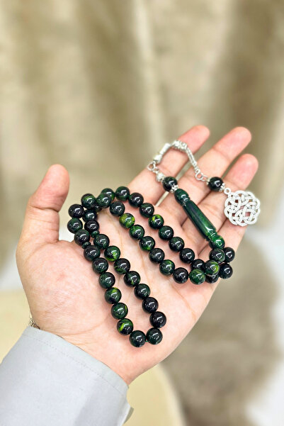 NAMAT Bakelite 45 count prayerbead rosary with stainless steel tassel