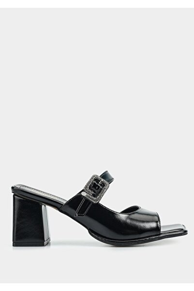 Provoq Черни дамски чехли