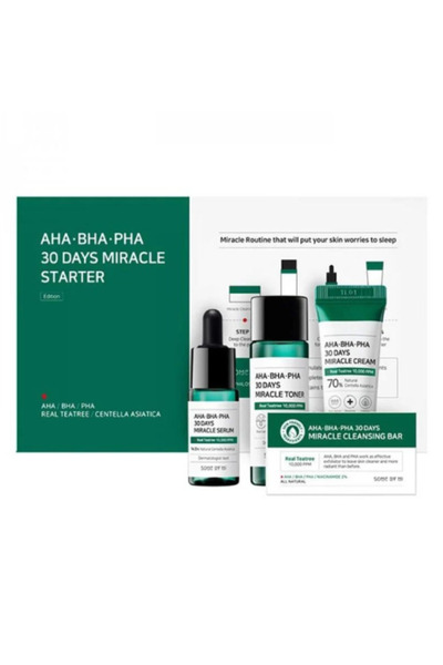 Some By Mi مجموعة العناية بالبشرة ستارتر ميراكل